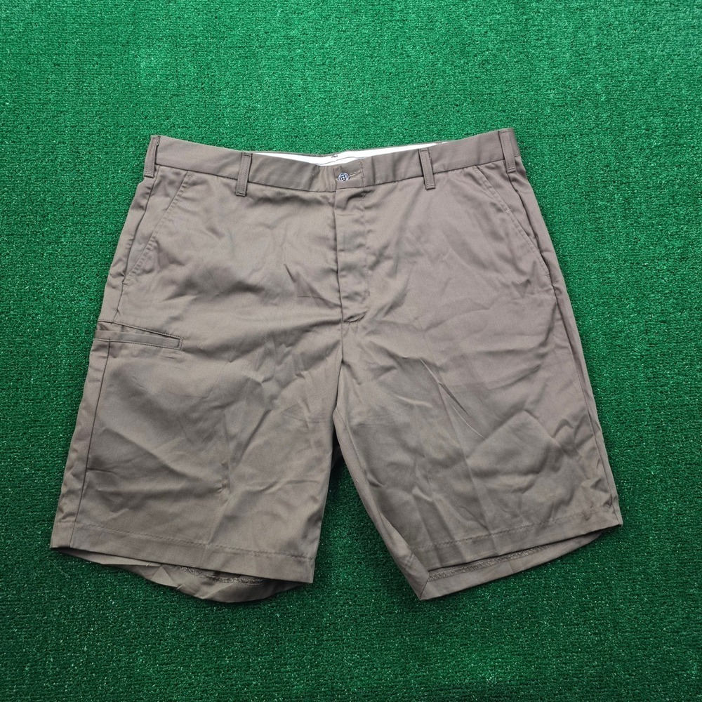 UPS Employee‎ Shorts Mens 40 Brown 10" Inseam Uniform Work Wear Utility Outdoors